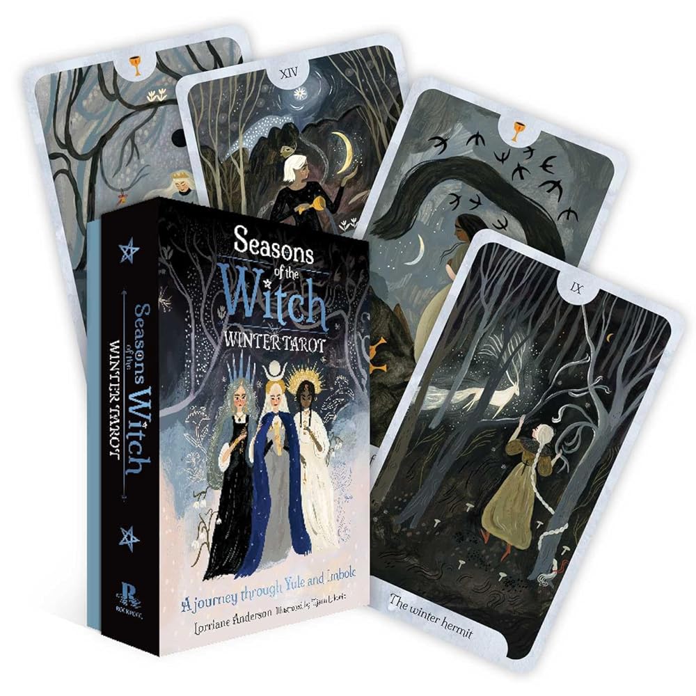 Seasons of the Witch: Winter Tarot: A journey through Yule and Imbolc cover image