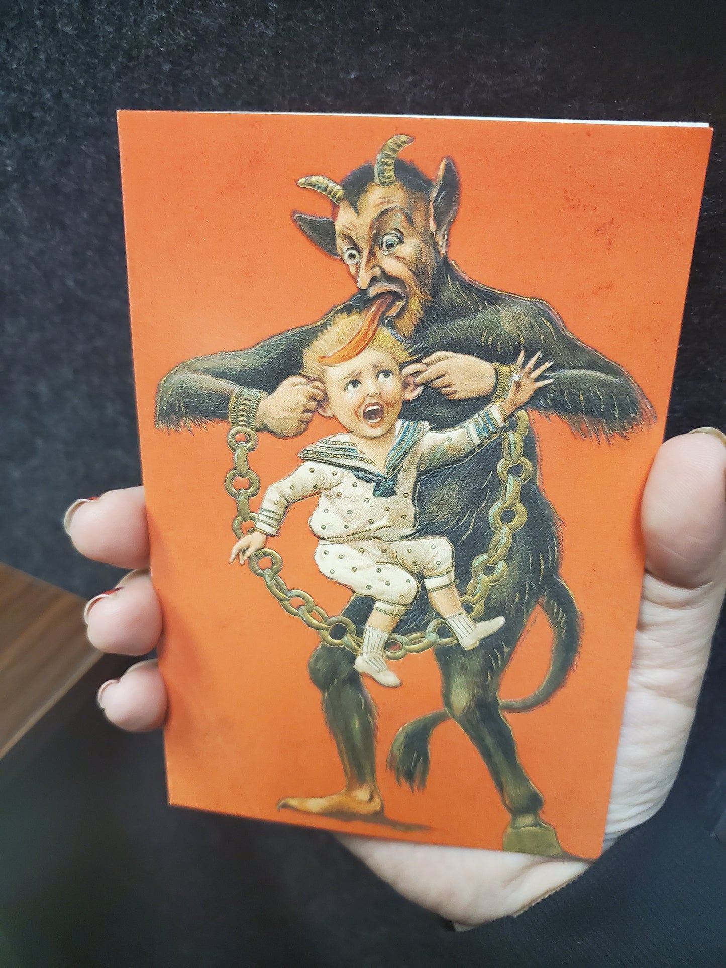 Krampus Style 9 Card
