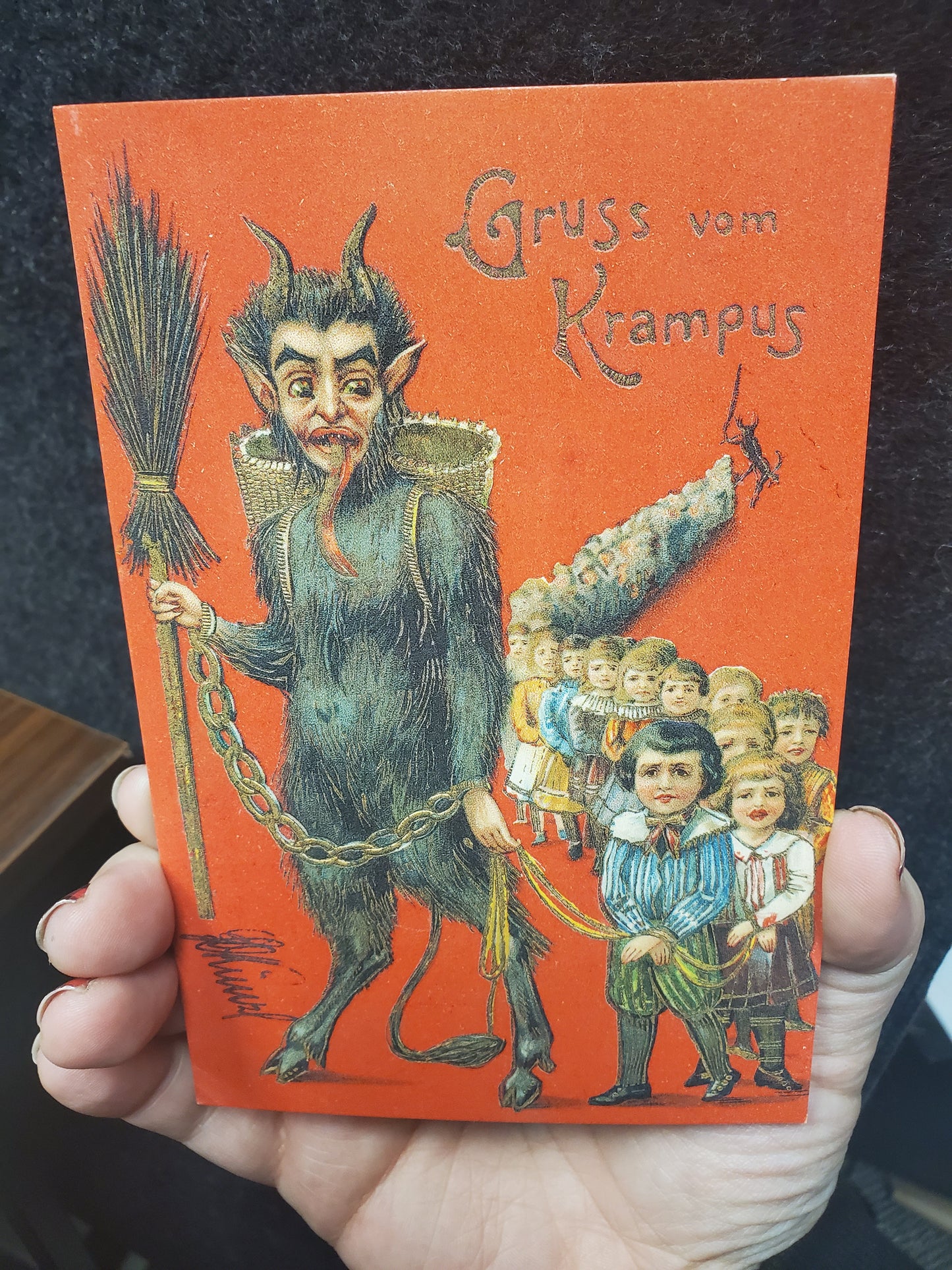 Krampus Style 10 Card