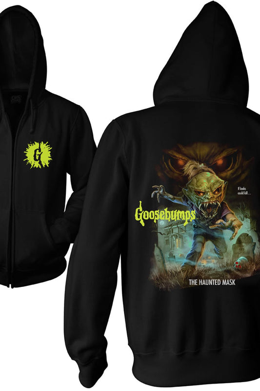 Goosebumps The Haunted Mask Zip Up Hoodie