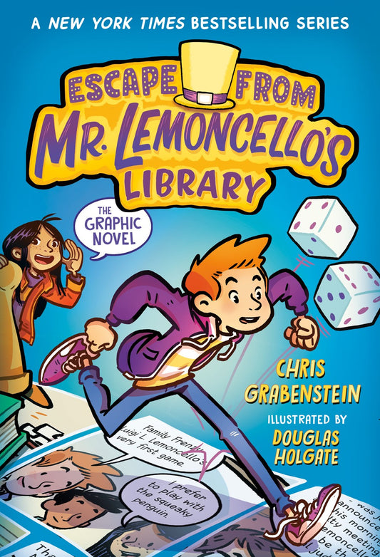 Escape from Mr. Lemoncello's Library Graphic Novel - Chris Grabenstein and Douglas Holgate