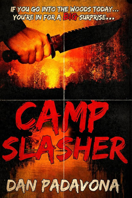 Camp Slasher: A gory dark horror novel cover image