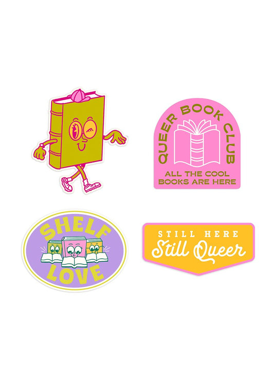 Still Here, Still Queer Pride 4 Sticker Set