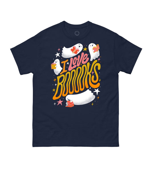 I Love Booooks T-Shirt