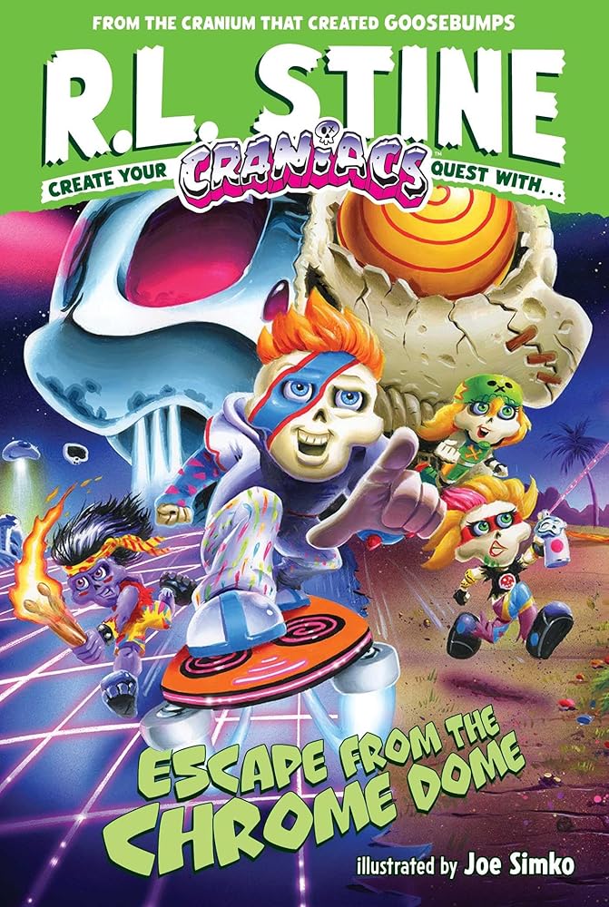 Escape from the Chrome Dome (Craniacs) by R.L. Stine, Joe Simko – Death ...