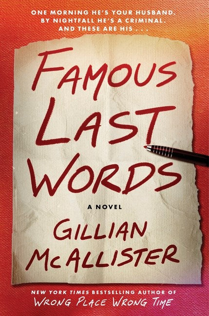 Famous Last Words - Gillian McAllister