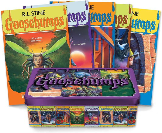 Goosebumps 25th Anniversary Retro Set with Limited Edition Tin - R. L. Stine