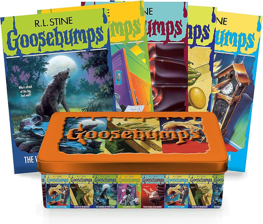 Goosebumps Retro Fear Set with Limited Edition Tin - R. L. Stine