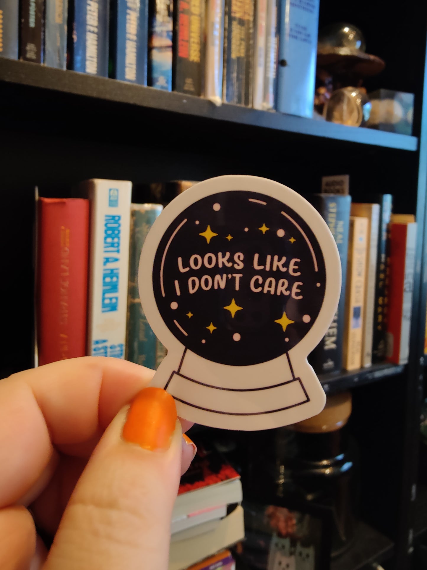 Looks Like I Don't Care Sticker