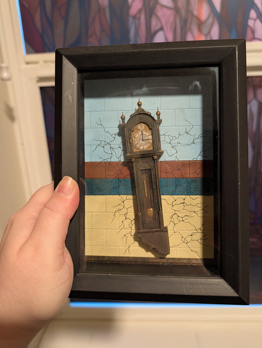 Stranger Things Grandfather Clock Diorama