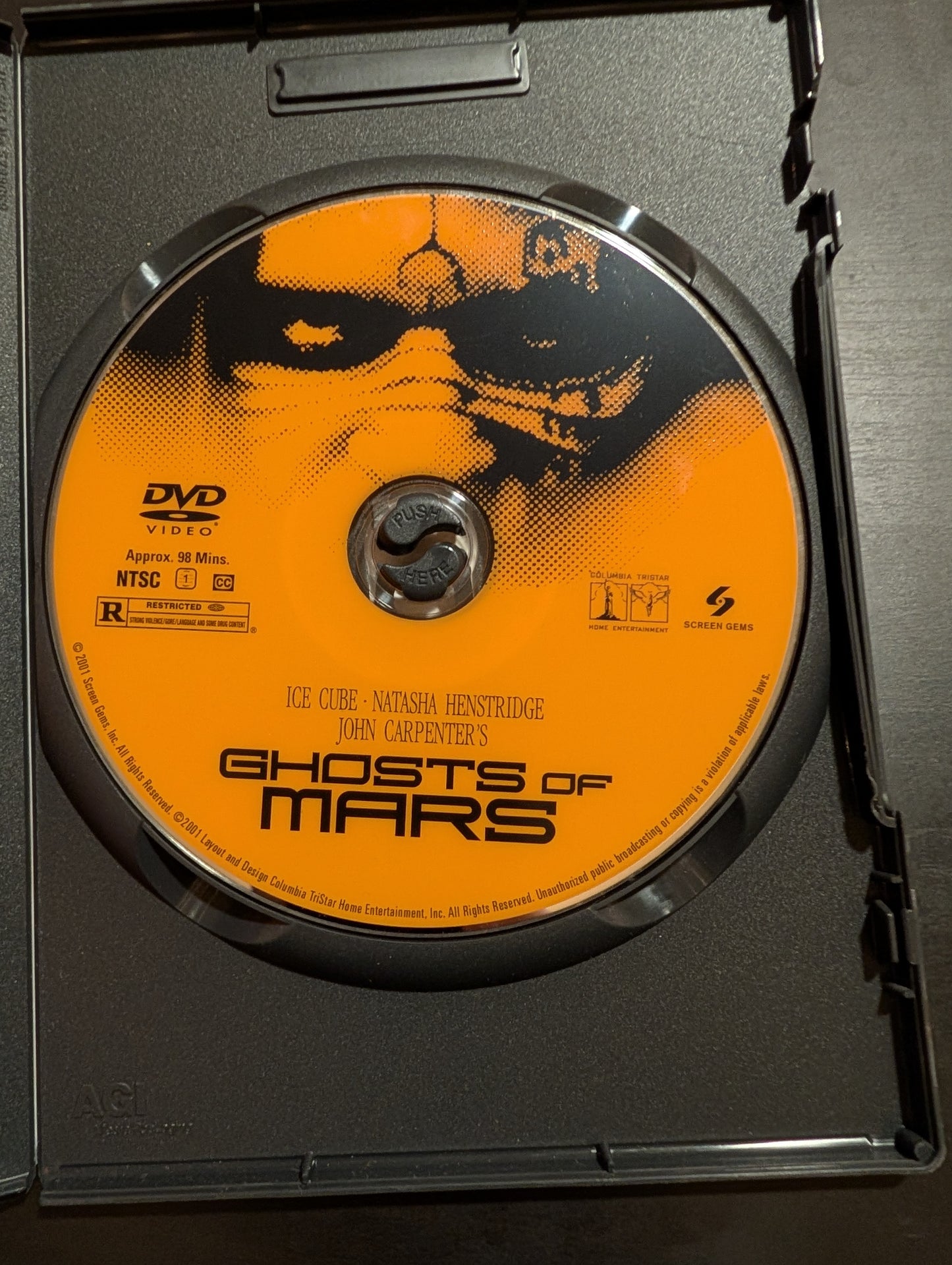 Ghosts of Mars DVD