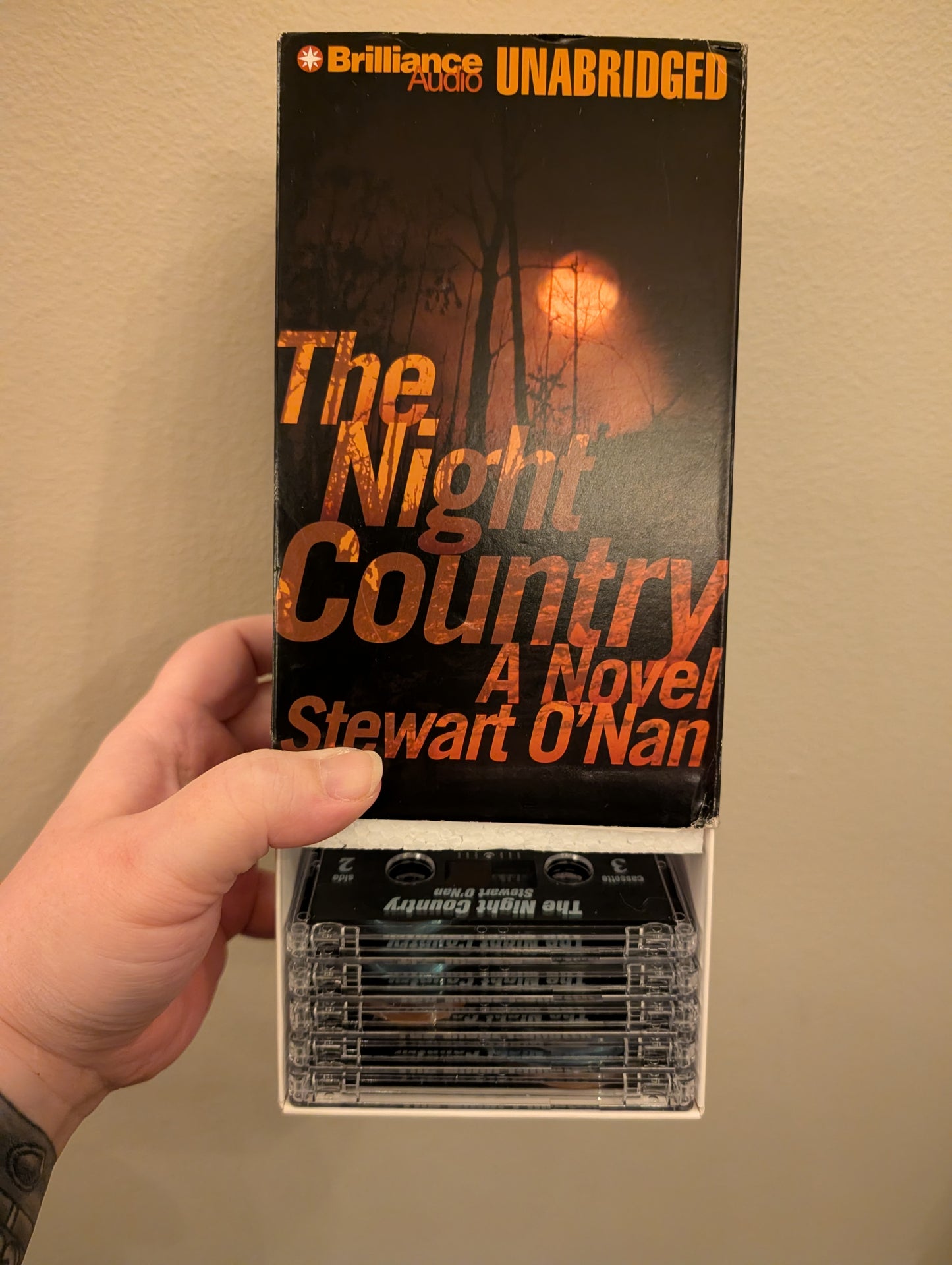 The Night Country by Stewart O’Nan Audio Book on Cassette