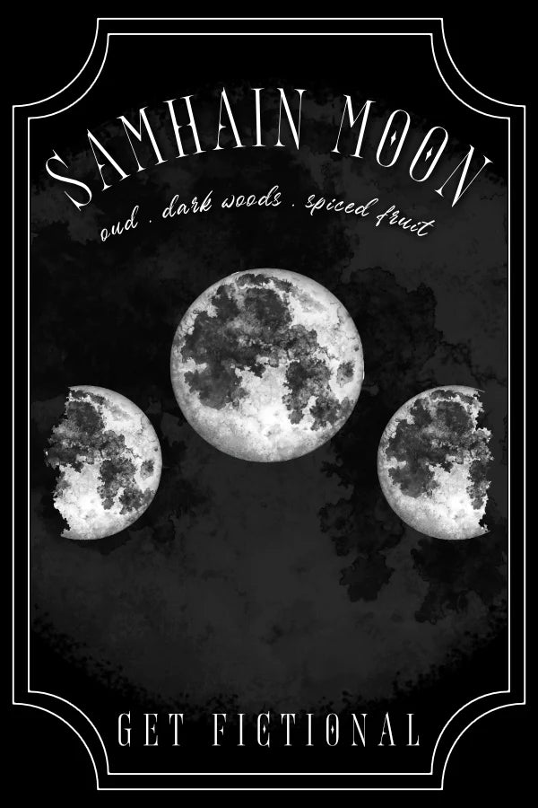 Samhain Moon Candle