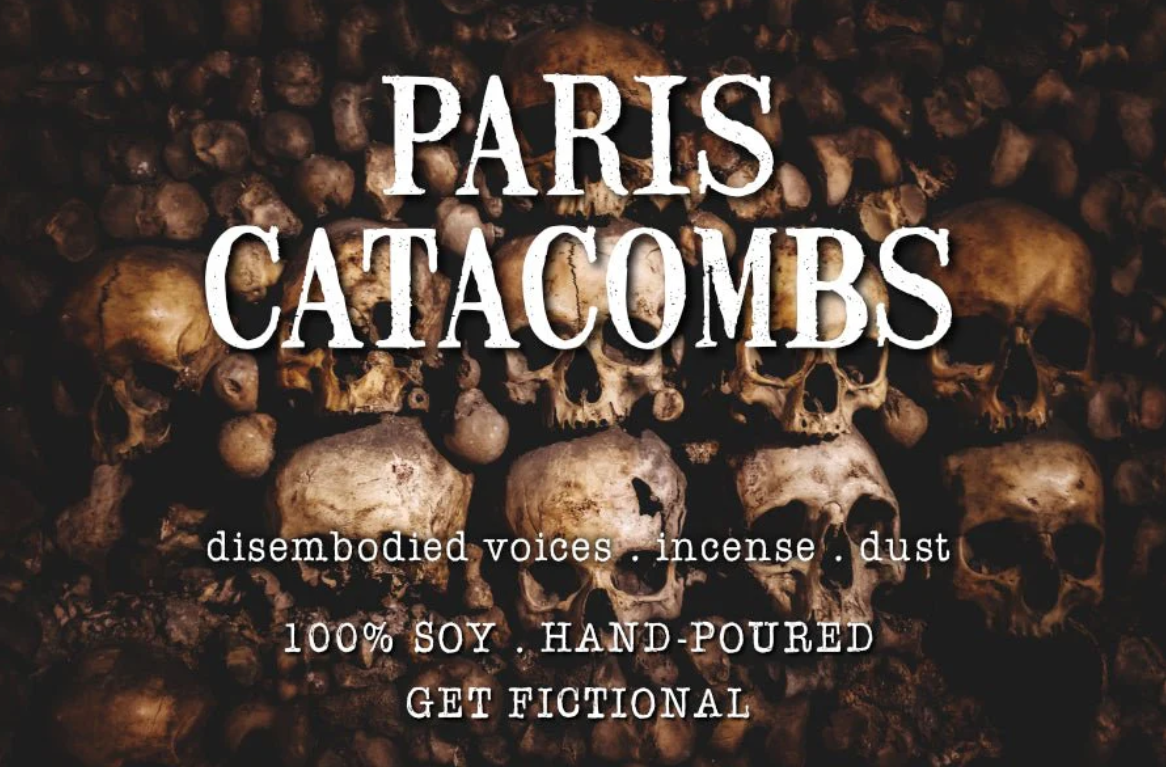 Paris Catacombs Candle