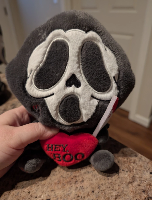 Punchkins Plush Ghost Face Hey Boo 8" Scream Mask Wild Romance Plushie