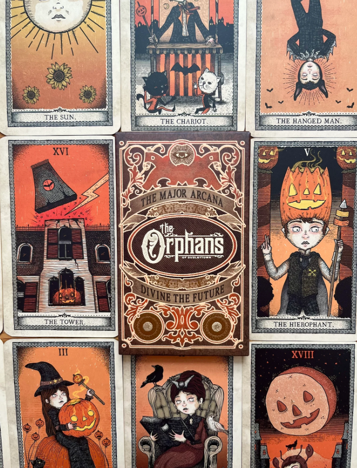 Orphans Major Arcana Tarot Deck with Silk Wrap