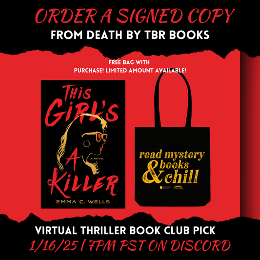 This Girl's a Killer - Emma C. Wells - SIGNED COPIES