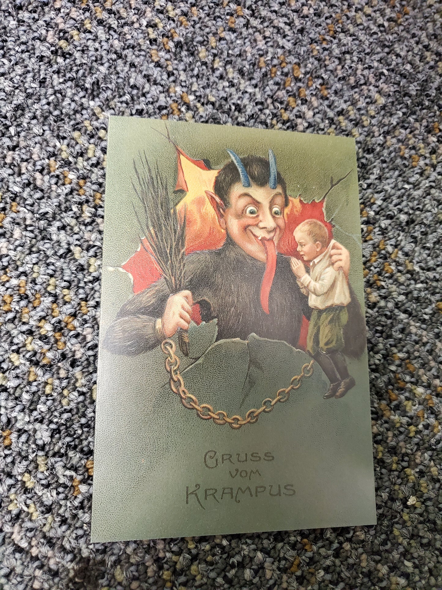 Krampus Style 7 Card