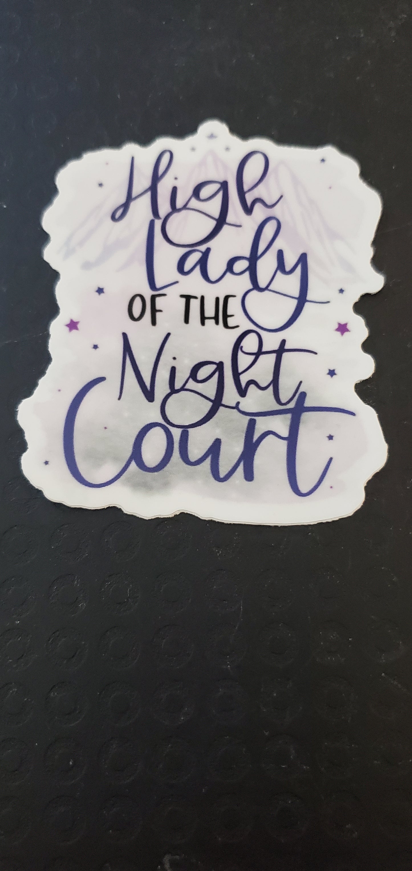 High Lady of the Night Court Vinyl Decal Sticker