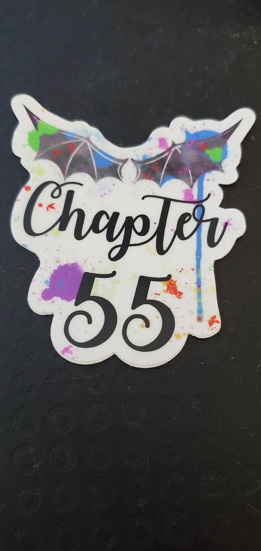 Chapter 55 A Court of Thorns and Roses Vinyl Decal Sticker