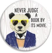 Never Judge A Book By Its Movie Button
