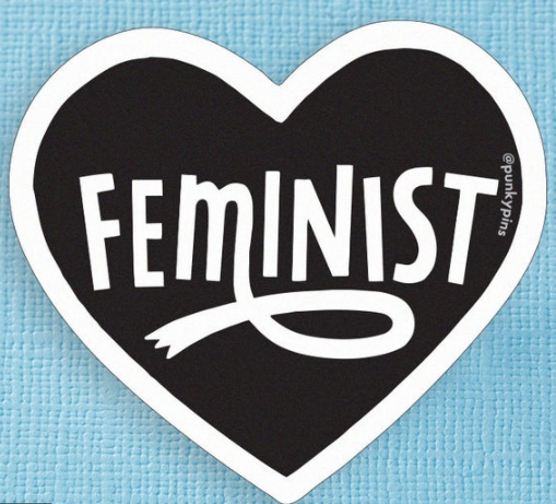Feminist Heart Sticker