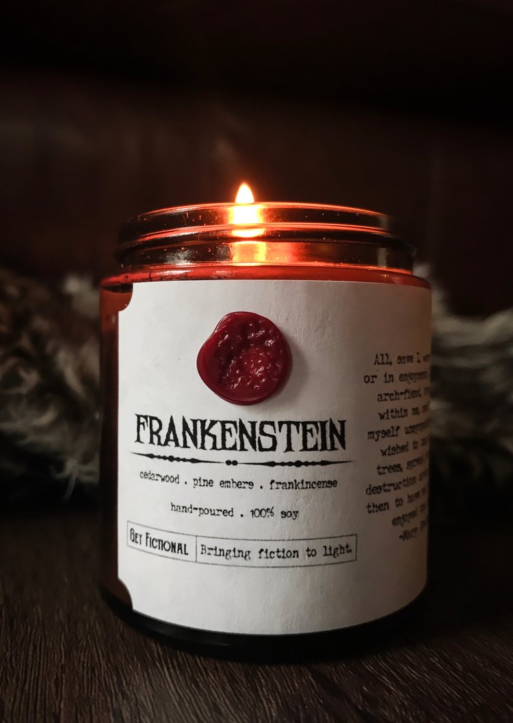 Frankenstein Candle