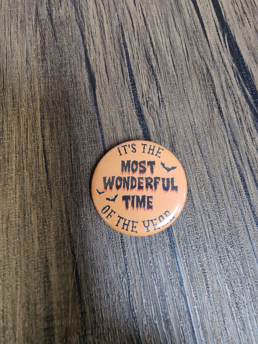 It's the Most Wonderful Time of the Year Button